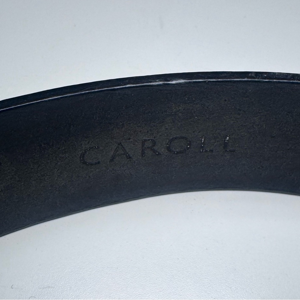 Caroll Black Patent Leather Belt - Picture 5 of 6